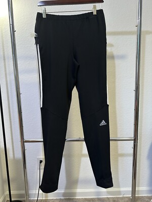 Adidas Response Climalite Track Pants Sweats Leisure Soccer Zippers Mens Small