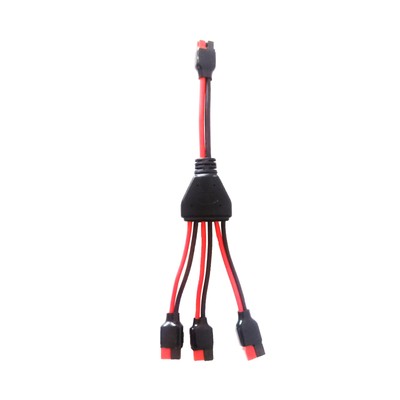Y Splitter Solar Panel Connector 1 to 3 Branch Parallel Adapter Cable for Por...