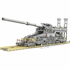 WW2 Schwerer Gustav Railway Artillery — Brick Block Army