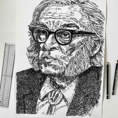 ISAAC ASIMOV Original Artwork, Foundation Trilogy, I Robot, Sci-Fi, Romanautor