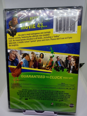 Movie 43, DVD, 2013 Halle Berry, Hugh Jackman, Emma Stone, Naomi