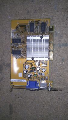 ASUS A9550GE/TD/128M/A ATI Radeon 9550 128MB 128-bit AGP VGA card