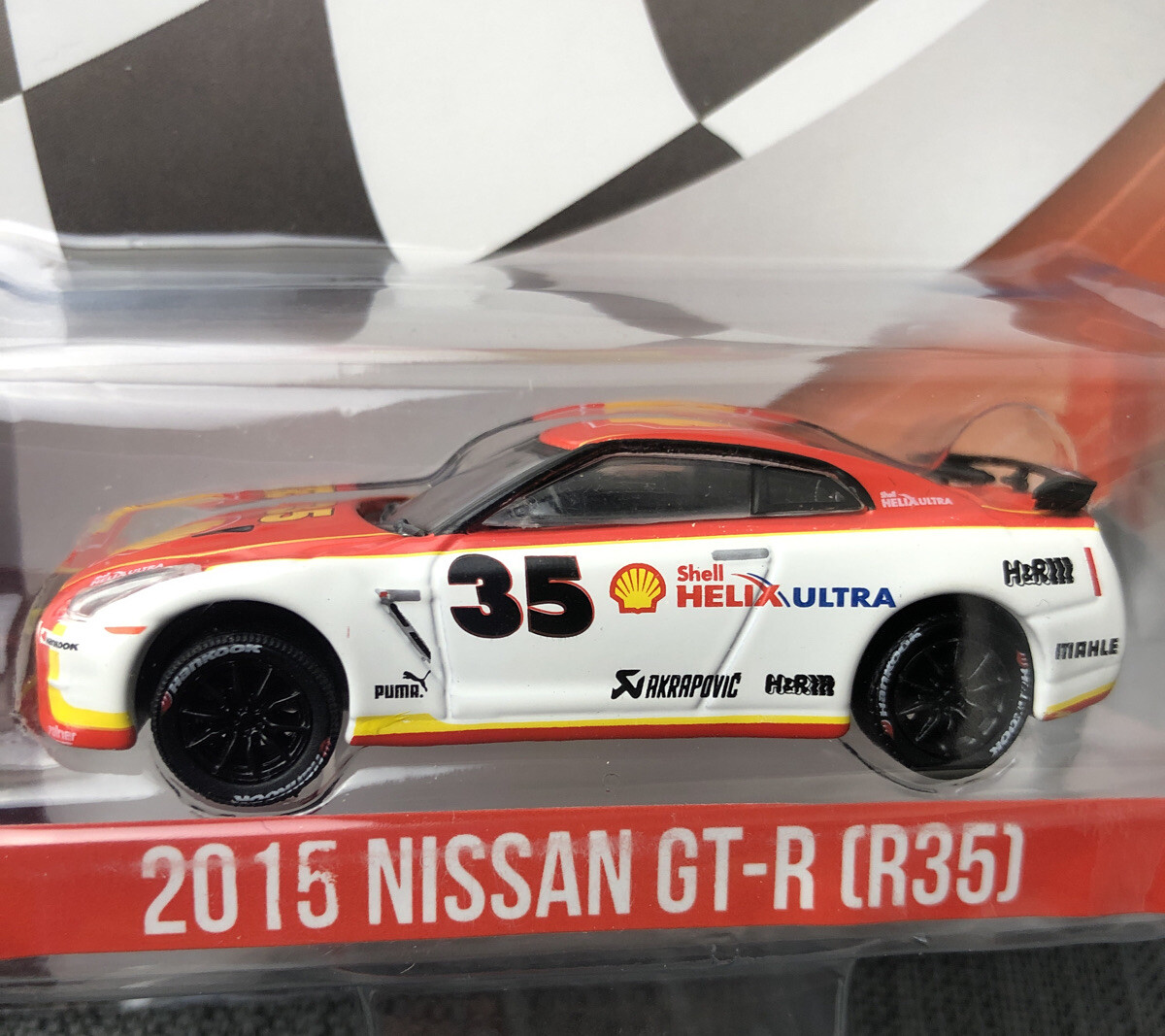 Greenlight Nissan Gt R R35 15 Shell Racing Ft Tarmac 1 64 Chase For Sale Online Ebay