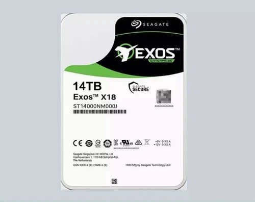 Disco duro Compatibe ST14000NM000J Seagate Exos X18 14 TB SATA 6 Gb/s 256 MB 7200 rpm - Imagen 2 de 3
