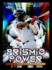 2021 Topps Chrome Prismic Power Eloy Jimenez Chicago White Sox #PP-7