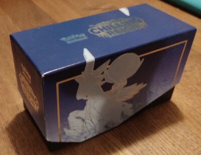 Chilling Reign Blue Elite Trainer Box ETB Open Box ohne Packs oder Karten Pokémon TCG