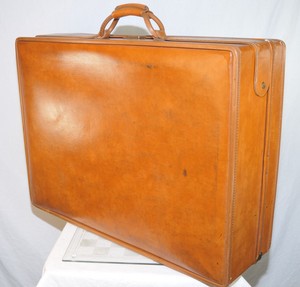 hartmann luggage leather vintage