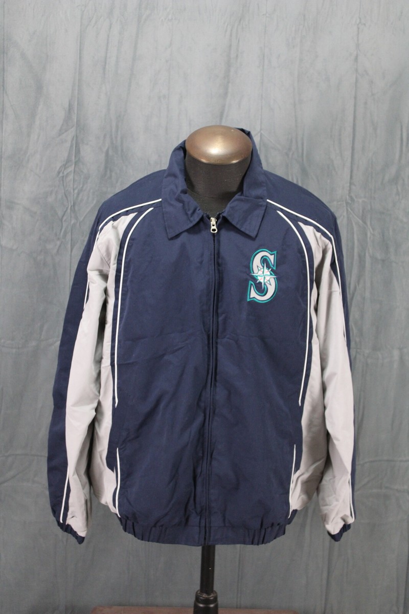 Seattle Mariners Jacket (Retro) - Fall Zip Down by G-III Sports