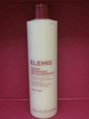 elemis modern english rose bath and shower milk , 300 ml