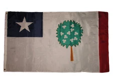 Mississippi Republic Magnolia Flag 3x5 ft Bonnie Blue Civil War State Rebel 1861