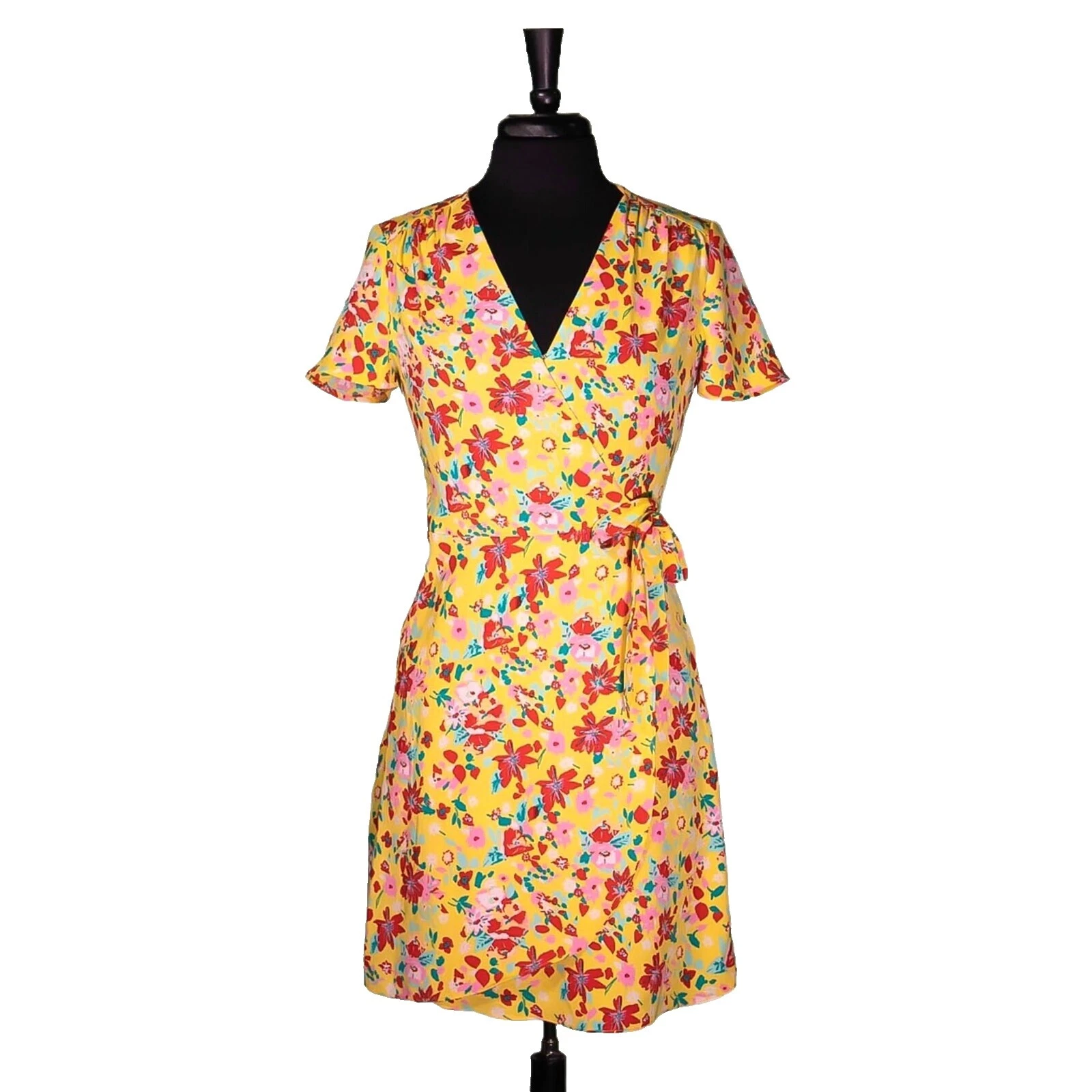 Vestidos Florais J.CREW Wrap