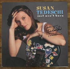 SIGNED Susan Tedeschi Trucks Just Won’t Burn CLEAR Vinyl LP PSA DNA COA *DING*