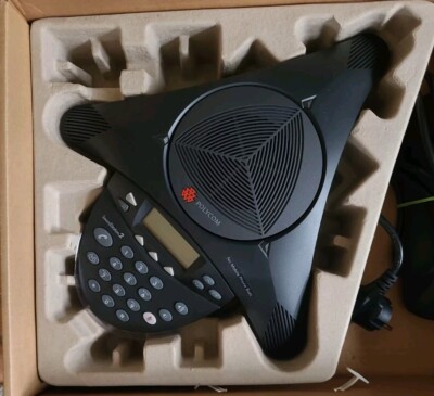 Polycom SoundStation 2 Analoges Konferenztelefon - Schwarz