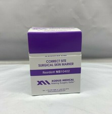 Xodus Medical Correct Site Marker, Violet, Regular Tip - 10402 - 50 Markers