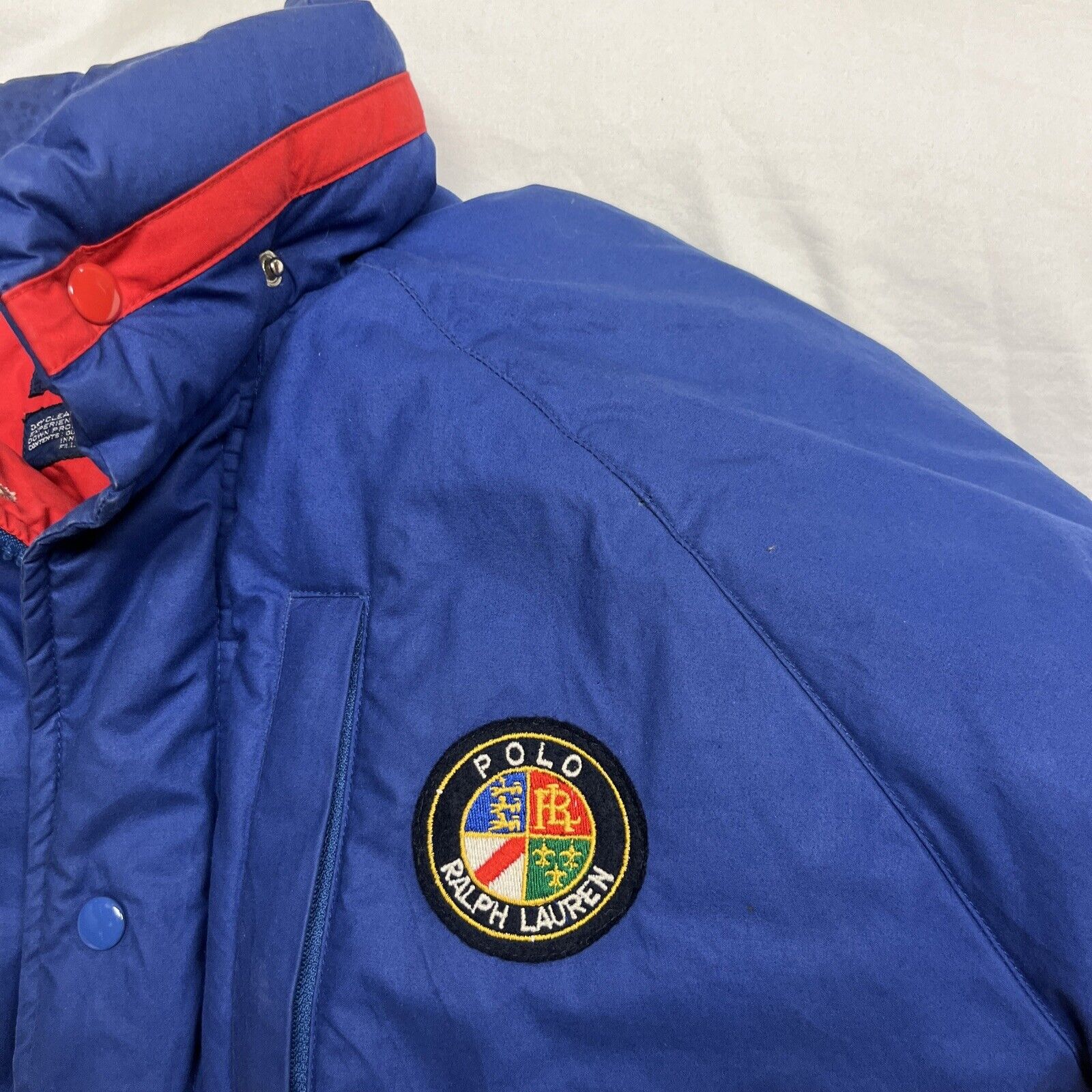 VTG 90s POLO USA Ralph Lauren Ski Puffer Down Jac… - image 5