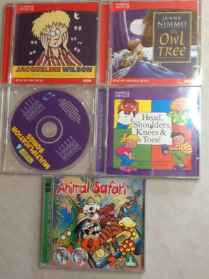 5 KIDS CDS:MULTIPICATION,MARK SPARK,OWL TREE,ANIMAL SAFARI,HEAD SHOULDERS 92723c