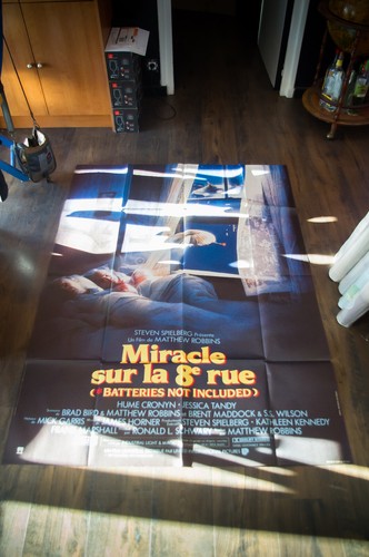 BATTERIES NON INCLUDED (1987) - Original French Movie Poster – Large Fold