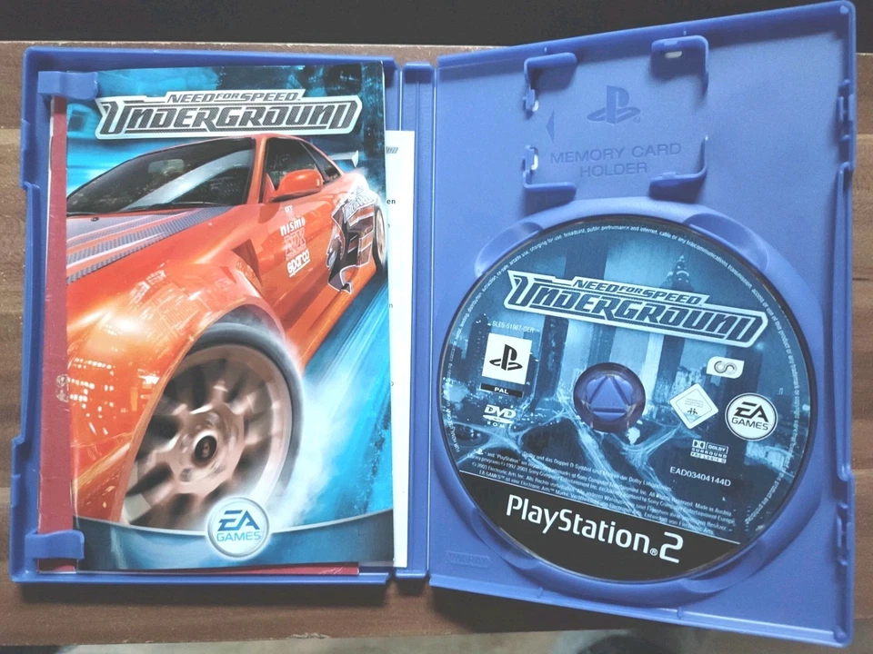 Need for Speed Underground PS2 | Sony  Playstation 2 | CIB  OVP Neuwertig - Bild 2 von 4