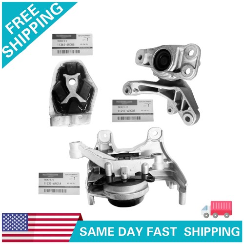 OEM 3Pcs Engine Motor Mount FOR Nissan Rogue 1.5L 2021 2022 2023 2024