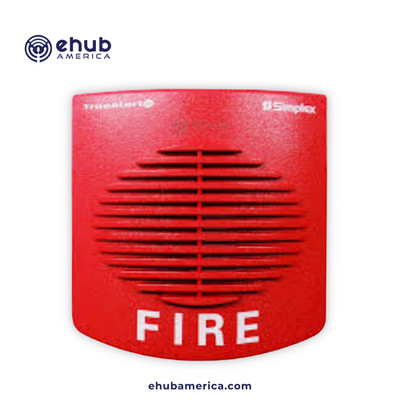 Simplex 49AO-WRF Wall-Mount Red Fire Alarm Appliance AO
