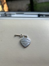 Tiffany & Co. Please Return To Tiffany Sterling Silver 925 Heart Shaped Pendant
