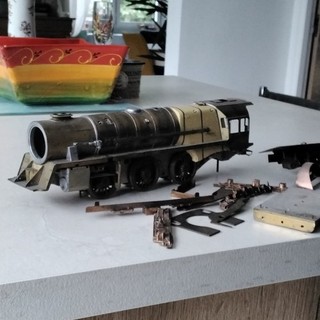 Locomotive à vapeur echelle 0