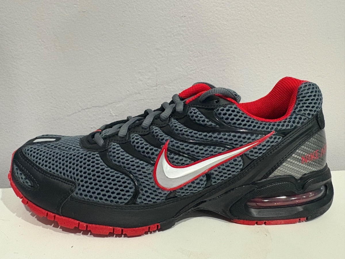 Nike Air Max Torch 4 Dark Grey Metallic Silver Red Nby 343846-006