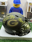l Packers Jordy Nelson  & Donald Driver Signed STS Mini Helmet JSA