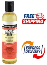 Flaxseed Recipes Soft All Over, Multi-Use Oil for Hair and Body, Enriched with F