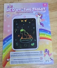 LCD Writing Tablet for Kids Doodle Board 10 Inches Pink Unicorn