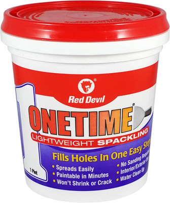 Wall Repair Spackle Lightweight 1 Pint White