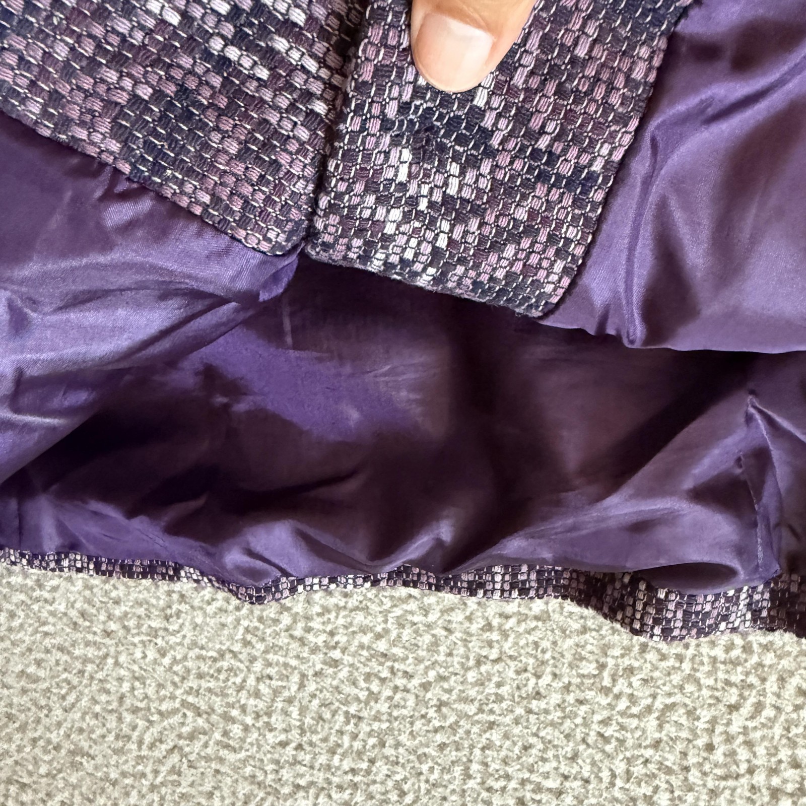 Pendleton Jacket Womens 12 Wool Blazer Lined Butt… - image 11