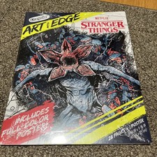 Crayola - Art With Edge - STRANGER THINGS - 28 Coloring Pages Poster