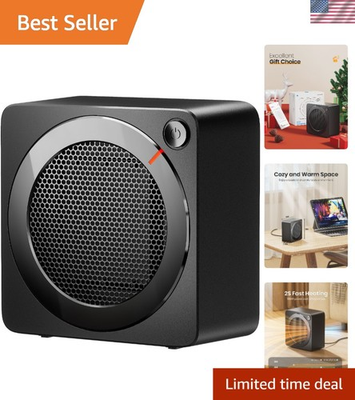 #ad Compact Portable Electric Heater Efficient 500W Fast Heating for Home amp; Office $25.19