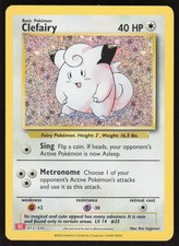 Pokemon Clefairy Classic Collection 013/034 CL Holofoil NM