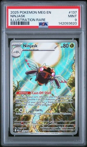 Ninjask graded PSA 9 for sale on eBay