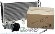 GPD A/C Compressor and Condenser Kit 