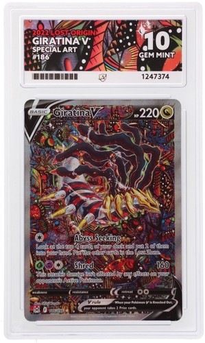 Giratina V graded ACE 10 for sale on eBay