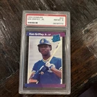 1989 Donruss Rated Ken Griffey Jr PSA graded 8 Rookie RC