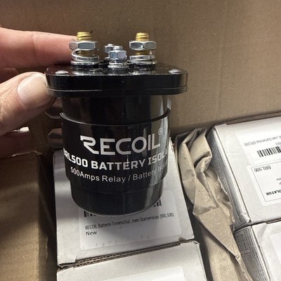 500 Amp Relais Batterietrenner und Hochstrom Starterrelais BRL500 RECOIL