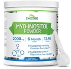 Zazzee Myo-Inositol Powder, 183 Servings, 2000 mg per Serving, Kosher