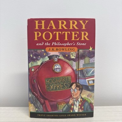 Harry Potter & The Philosopher s Stone Hardcover Book with Dust Jacket Cover