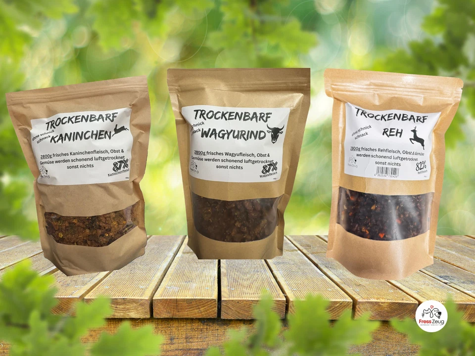 Trockenbarf vom Reh mit , 82% Rehfleisch, Obst und Gemüse getrocknet - Bild 2 von 4