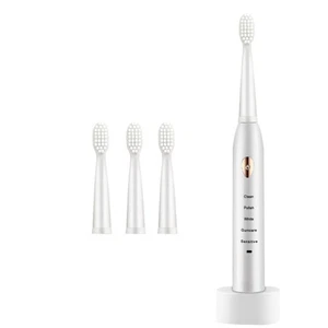 Sonic Electric Toothbrush 5 Modes USB Rechargeable Intelligent Timing Waterproof
