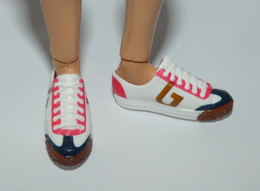 Mattel Ken 15Th Doctor Dr.  Who Tennis Shoe Sneakers For Doll