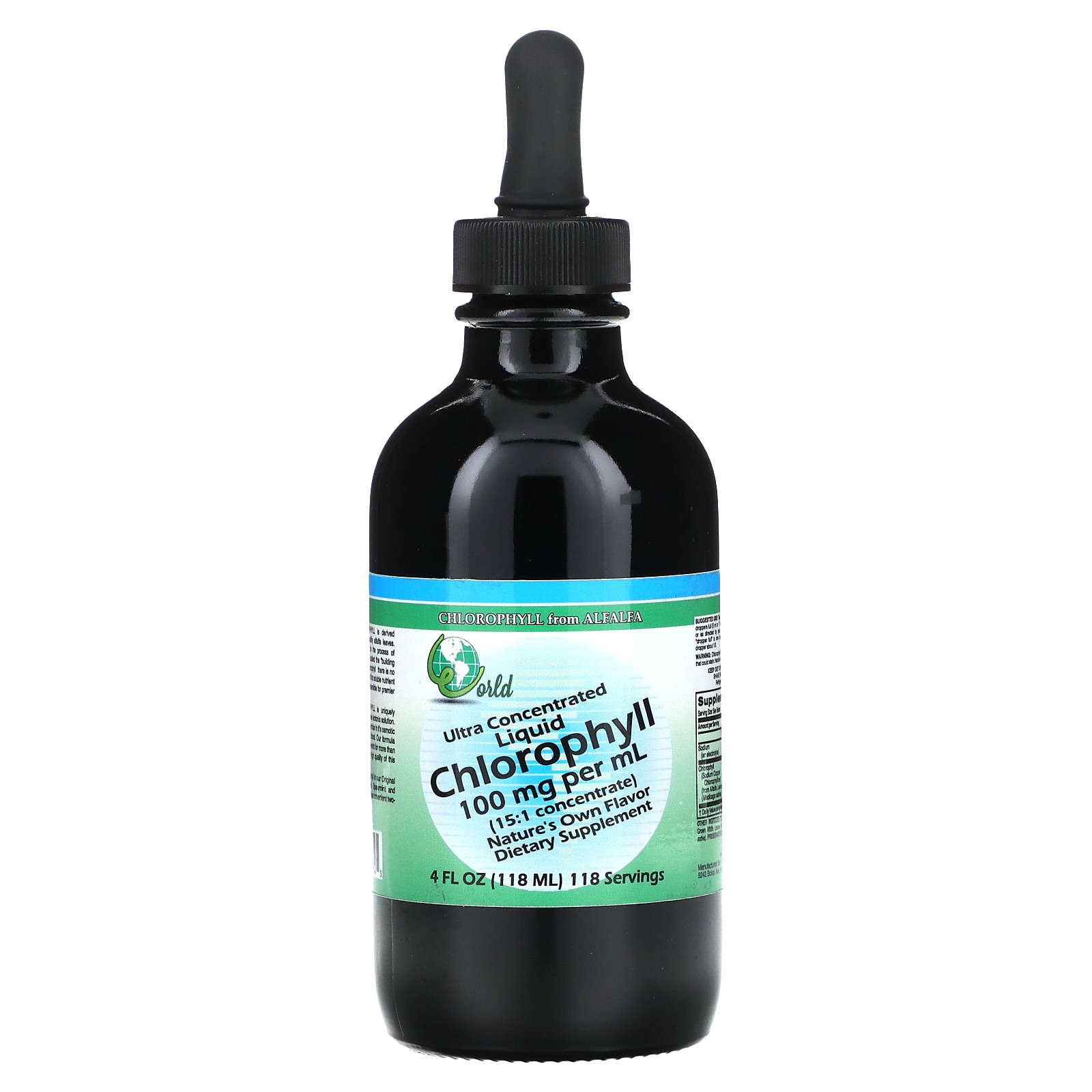 Ultra Concentrated Liquid Chlorophyll, 4 fl oz (118 ml)