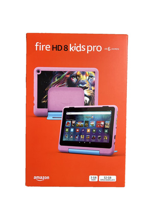 Fire HD 8 Kids Pro Tablet Neuste Generation 32GB Kinder Löwen Design NEU OVP