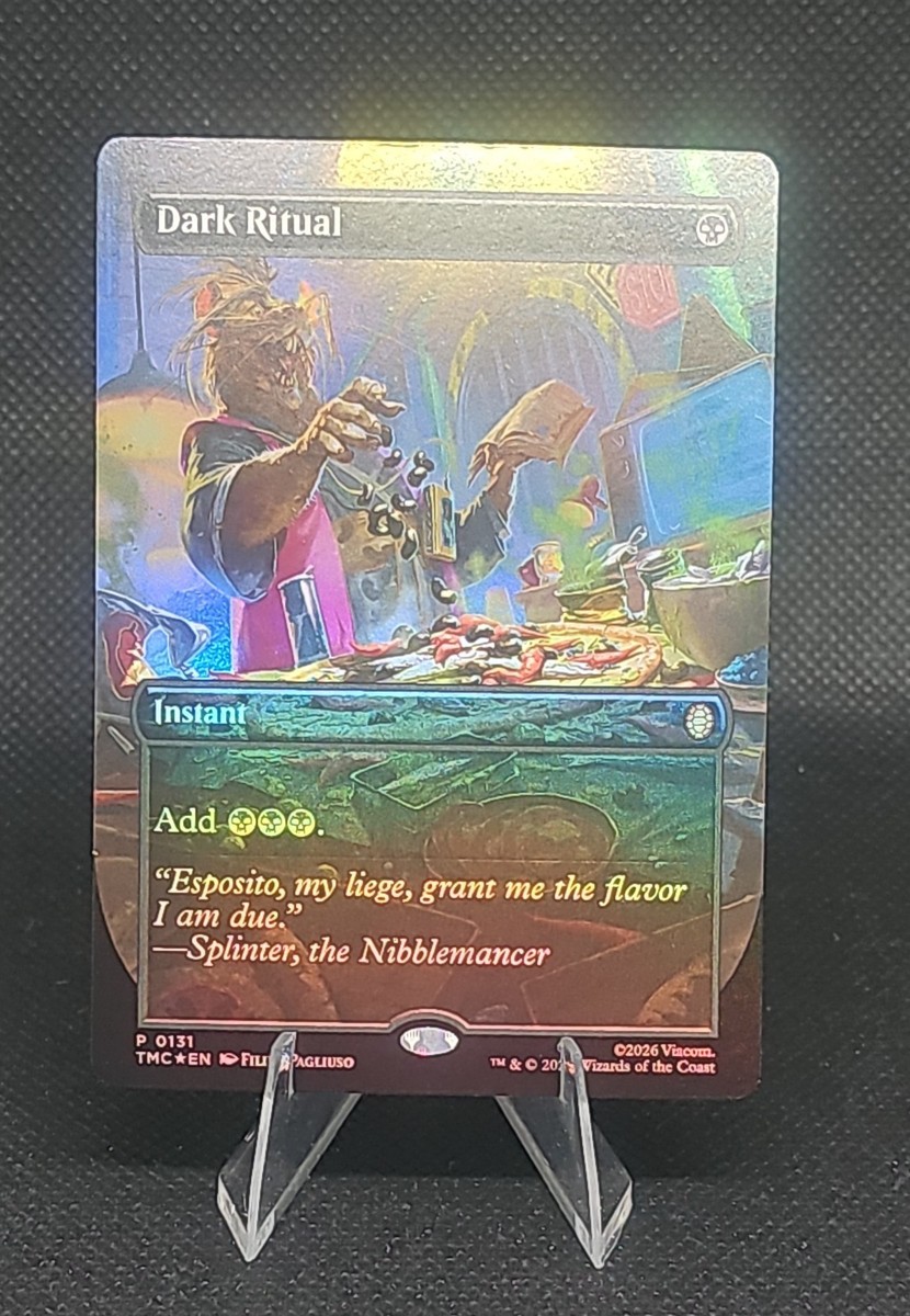 Dark Ritual (Borderless) Commander: Teenage Mutant Ninja Turtles