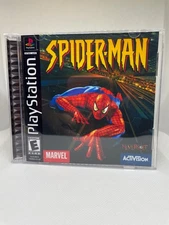 Spider-Man PS1 Replacement Case - NO GAME NO MANUAL