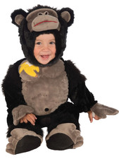 FORUM GORILLA HALLOWEEN COSTUME SIZE INFANT 18.5-23lbs. 70406